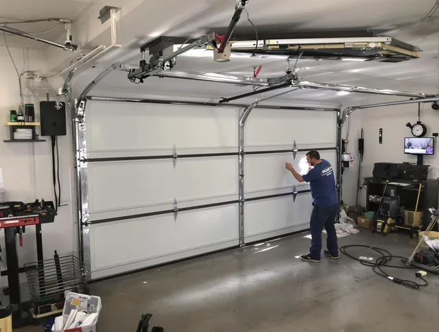 Professional garage door repair service by Raynham Garage Door Repair in Raynham