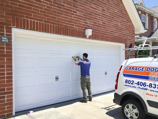 Local garage door repair service by Raynham Garage Door Repair in Raynham