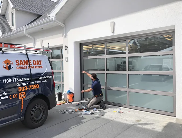 Same-day garage door repair service by Raynham Garage Door Repair in Raynham
